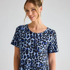 Hot Ladies Leopard Print Dress Women Dresses | Dresses