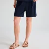 New Ladies Plisse Ribbed Shorts Women Plissé | Plissé