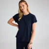 Hot Ladies Ribbed Plisse Top Women Plissé | Plissé