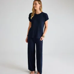 Hot Ladies Ribbed Plisse Top Women Plissé | Plissé