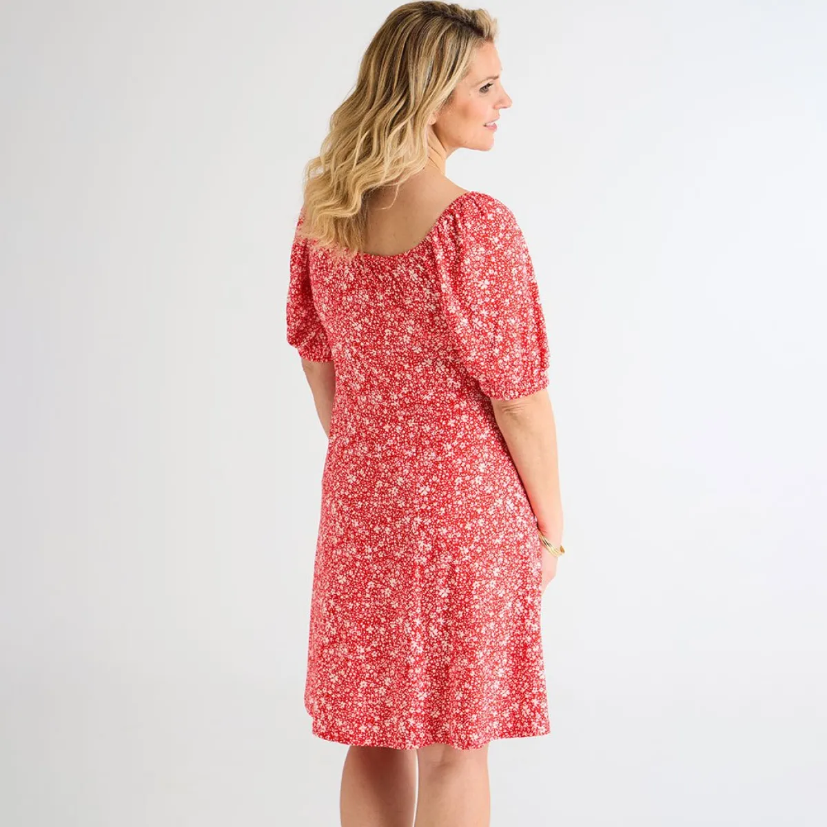 Clearance Ladies O Ring Dress Red Women Dresses | Dresses