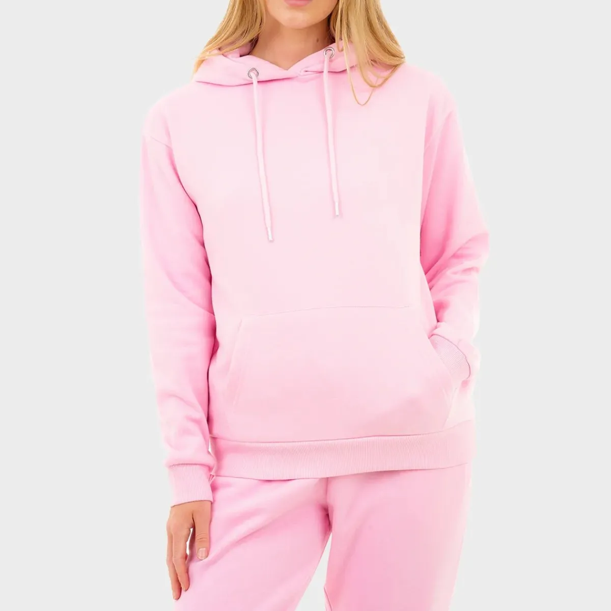 Clearance Ladies Pink Hoodie Women Hoodies & Sweatshirts