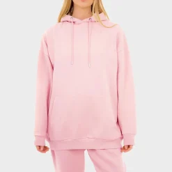 Best Ladies Pink Oversized Hoodie Women Hoodies & Sweatshirts