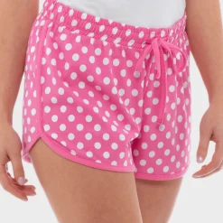 Outlet Ladies Spotted Jersey Shorts Women Shorts