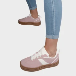 Outlet Ladies Triple Stacked Trainer Women Footwear