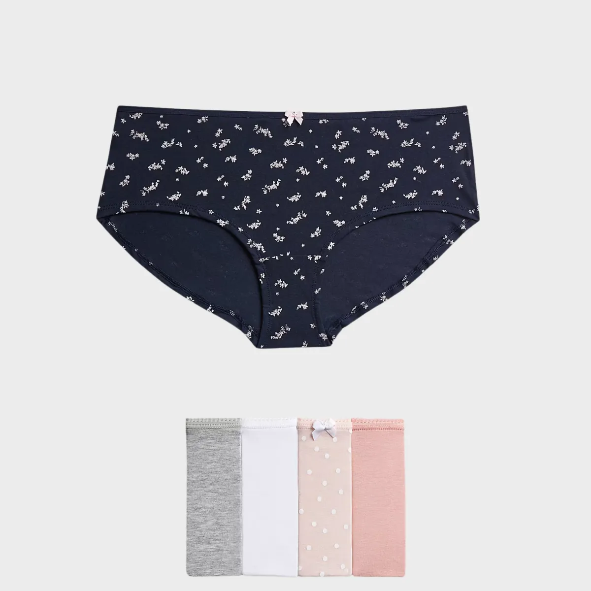 Clearance Ladies 5pk Low Rise Shorts Women Underwear