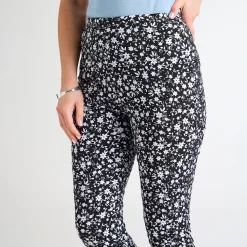 Clearance Ladies Printed Bengaline Trousers Women Bengaline | Trousers
