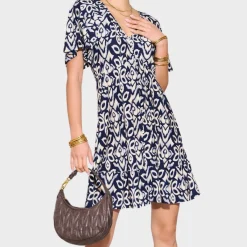 Best Ladies Shirred Dress Women Dresses | Dresses