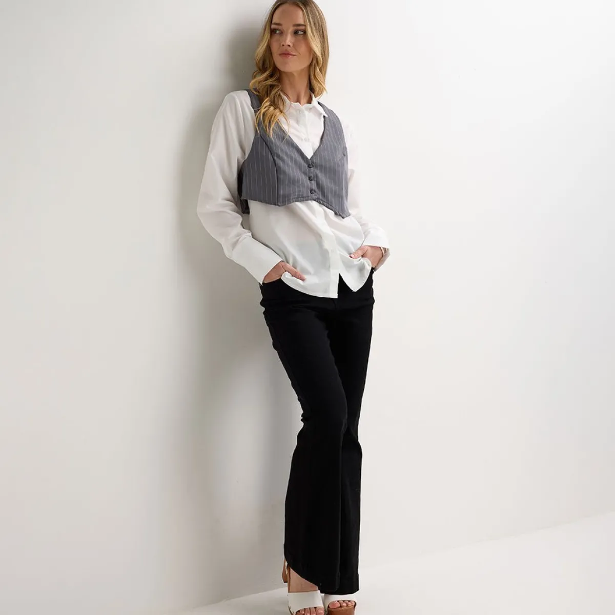 Online Ladies Shirt and Waistcoat Women Shirts & Blouses