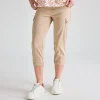 Sale Ladies Stone 3/4 Combat Trouser Women Trousers
