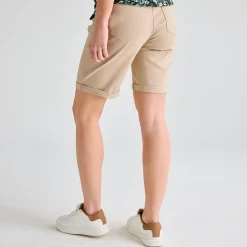 Outlet Ladies Stone Turn Up Short Women Shorts