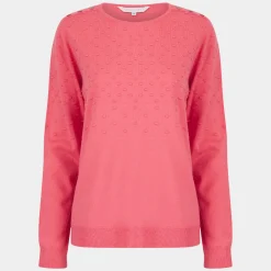 Sale Ladies Textured Jumper Women Knitwear | Knitwear