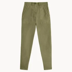 Hot Ladies White Stuff Khaki Chino Trouser Women Trousers