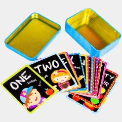 Discount Learn Numbers or Alphabet Cards Games