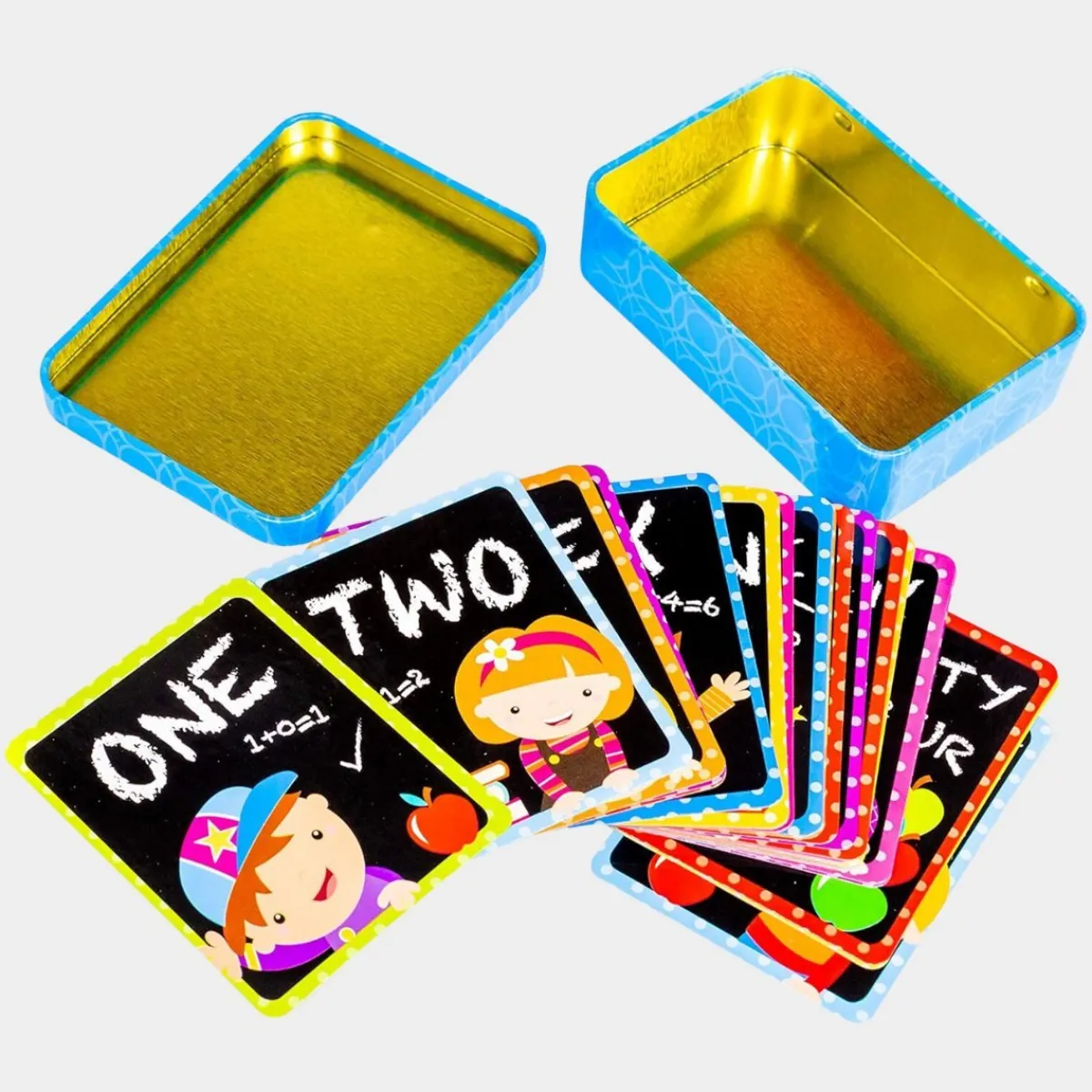 Discount Learn Numbers or Alphabet Cards Games