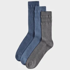 Discount Men's 3 Pack Gentle Grip Sock Socks