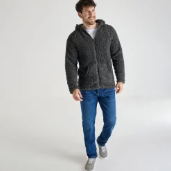 Best Mens Borg Zip Hoodie Sweatshirts & Hoodies