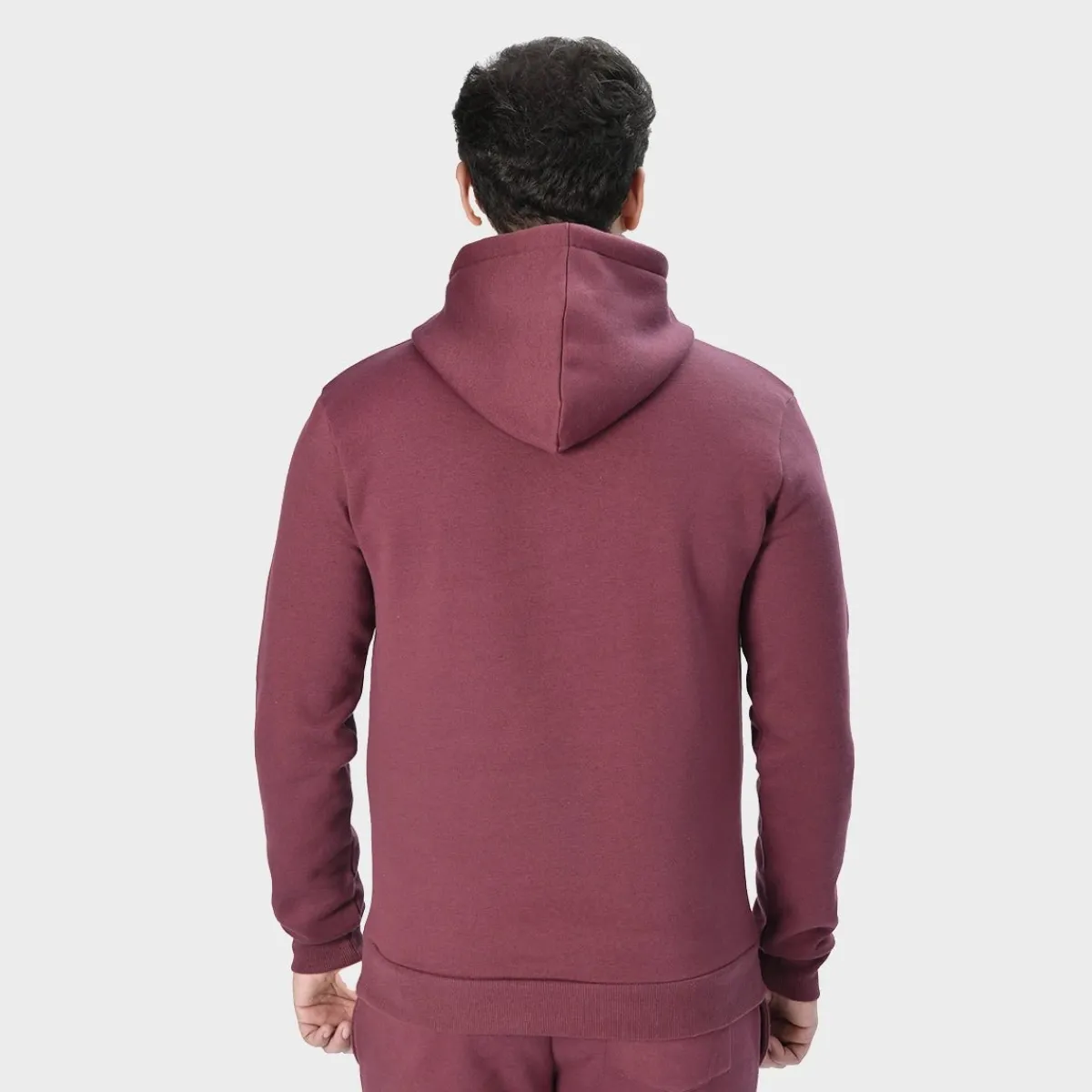 Sale Mens Burgundy Zip Hoodie Sweatshirts & Hoodies