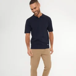 Fashion Mens Trophy Neck Polo Top T-Shirts & Polos