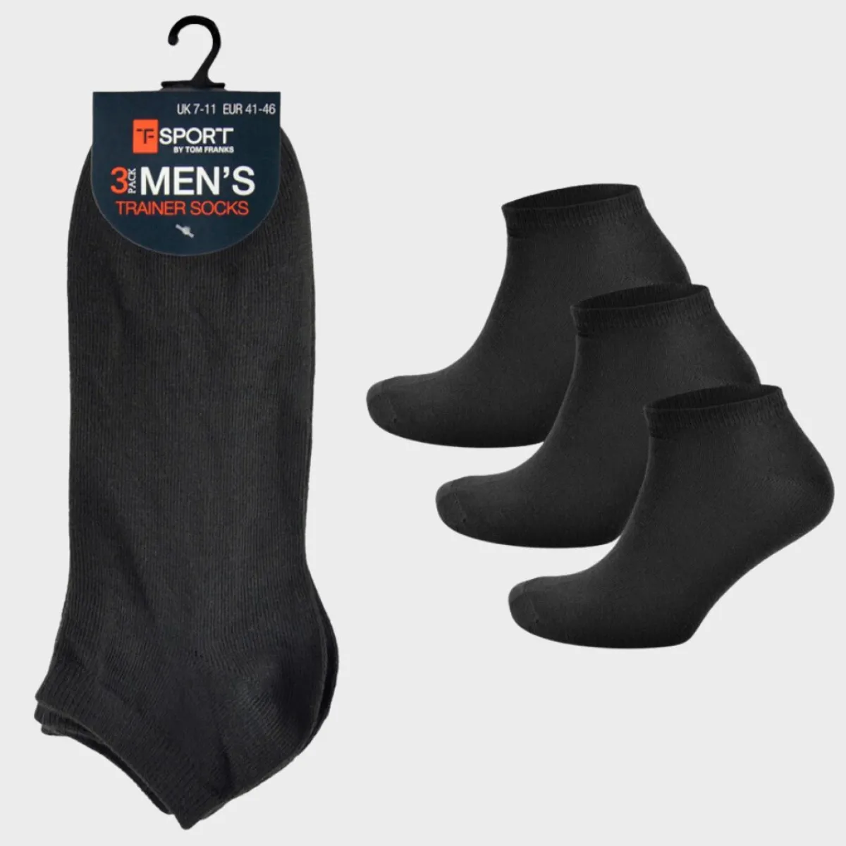 Discount Men`s 3pck Trainer Socks Socks