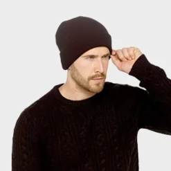 Outlet Mens Plain Hat Knitwear | Hats & Gloves