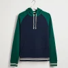 Sale Men`s Pure Cotton Colour Block Hoodie Sweatshirts & Hoodies