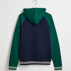 Sale Men`s Pure Cotton Colour Block Hoodie Sweatshirts & Hoodies