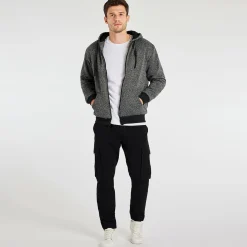 Hot Mens Sherpa Lined Jacket Sweatshirts & Hoodies