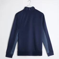 Sale Navy Mens Ben Sherman 1/4 Zip Sweatshirts & Hoodies