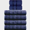 Fashion Navy Towels Towels