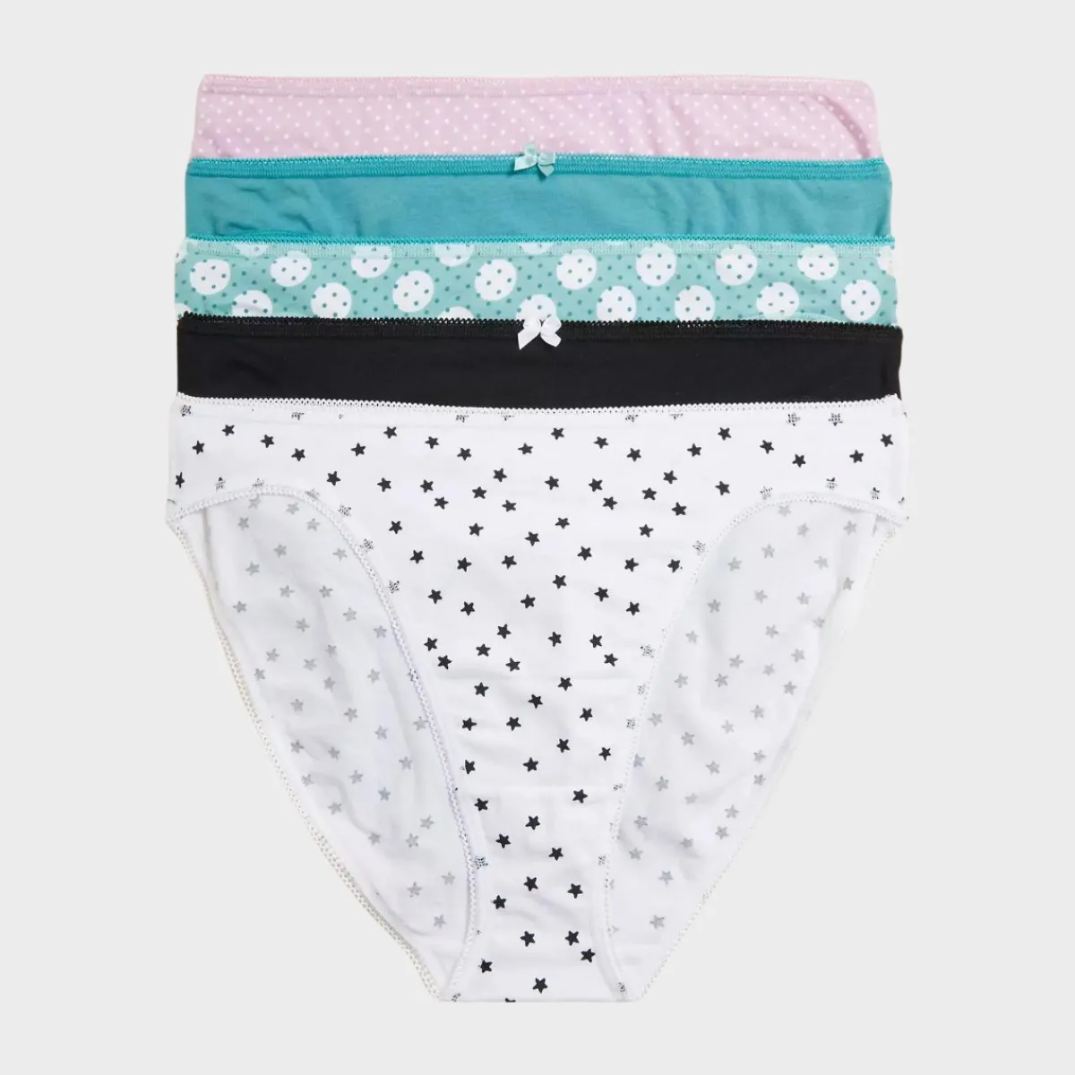 Online 5pk High Leg Briefs Women Underwear