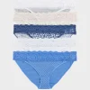 Hot 5pk Lace Bikini Knickers Women Underwear