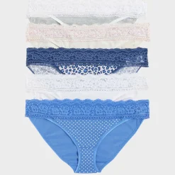 Hot 5pk Lace Bikini Knickers Women Underwear