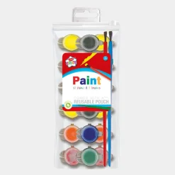 New 18 Poster Paints & 2 brushes Arts & Crafts
