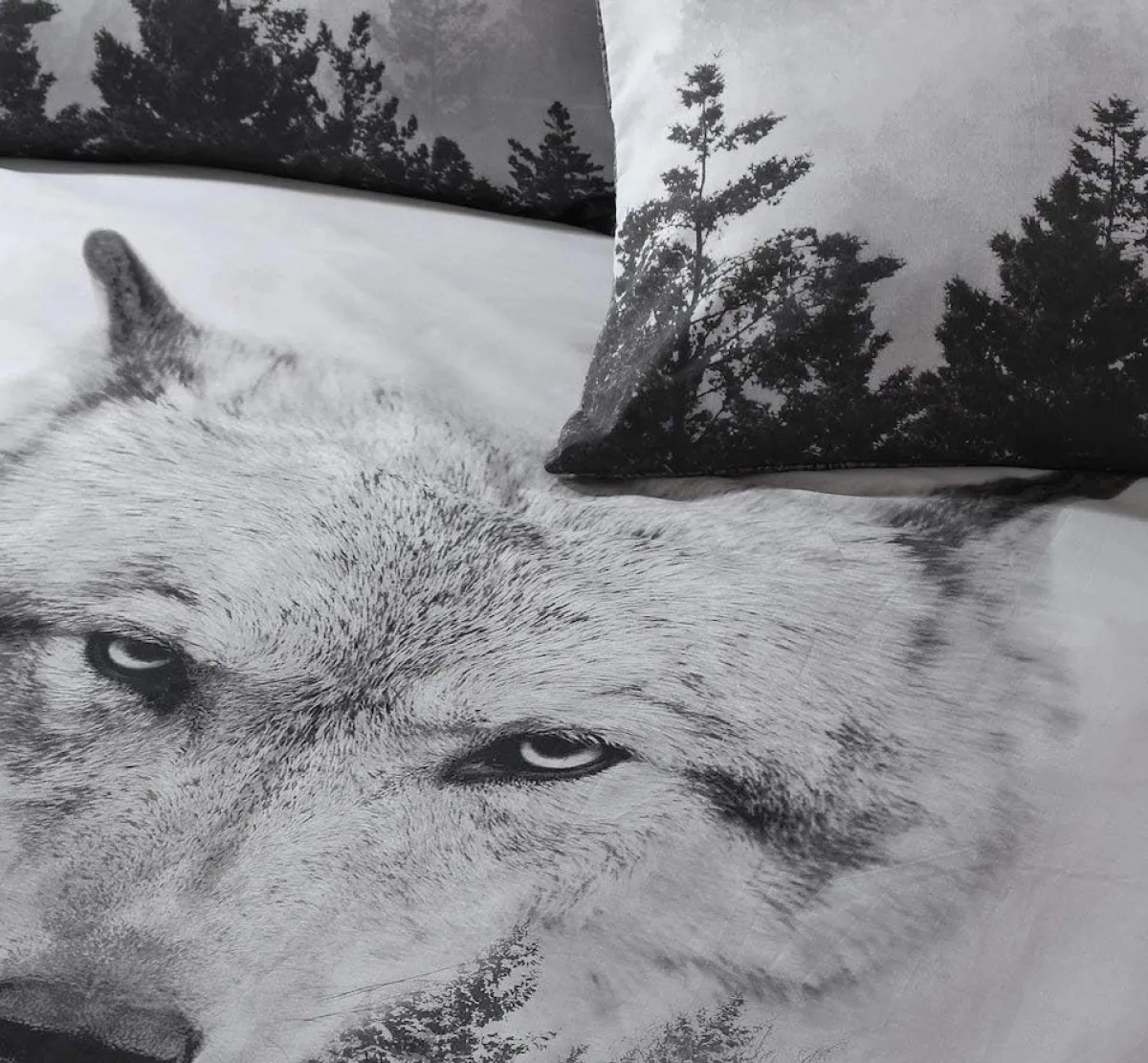 Clearance Sleepdown Wolf Panel Duvet Cover Duvet Cover Sets