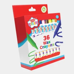 Fashion 36 Wax Crayons Arts & Crafts