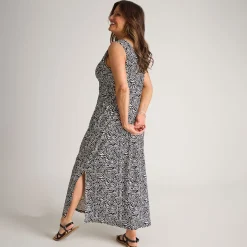 Hot Zebra Print Maxi Dress Women Dresses | Dresses